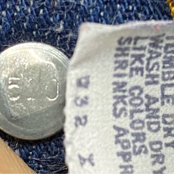 Levis 501 Jeans Men 32x33 (29x29.5) Med Blue Hi Rise True Vtg 520 USA 03/84 - Picture 14 of 16